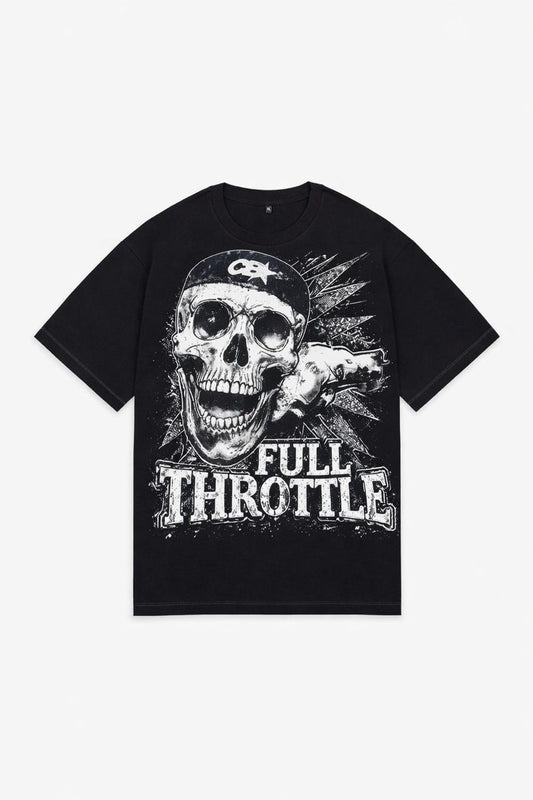 Skull Rush Oversized Tee